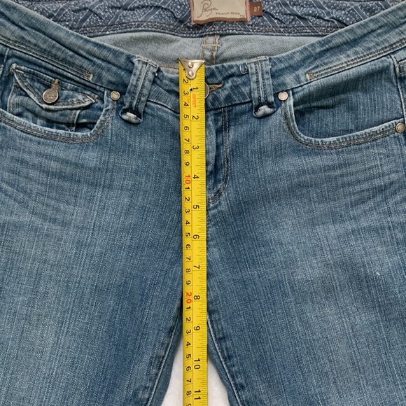 Paige Flared Lowrise Jeans - Picture 7 of 11